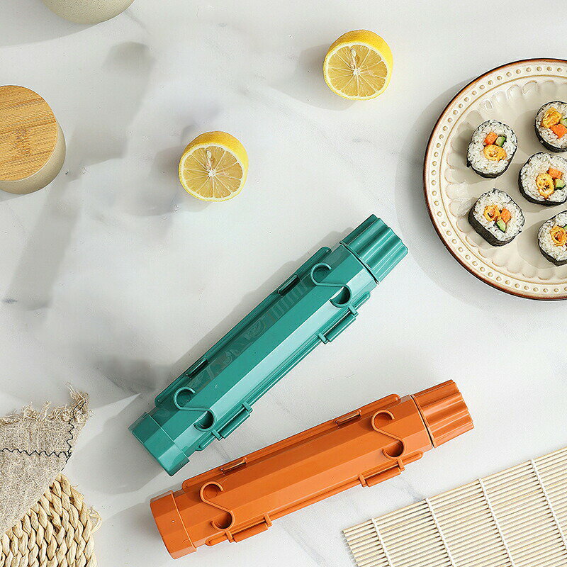 細巻き寿司の型 巻きすだれ付き 子供も喜ぶ 手間いらず キッチン おウチで楽しい