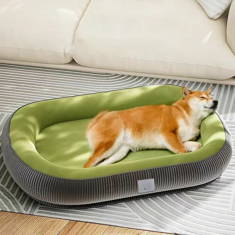 ドッグベッド ペットベッド ハウス 洗える 耐久性 体圧分散 滑り止め ふわふわ おしゃれ クッション オールシーズン リバーシブル