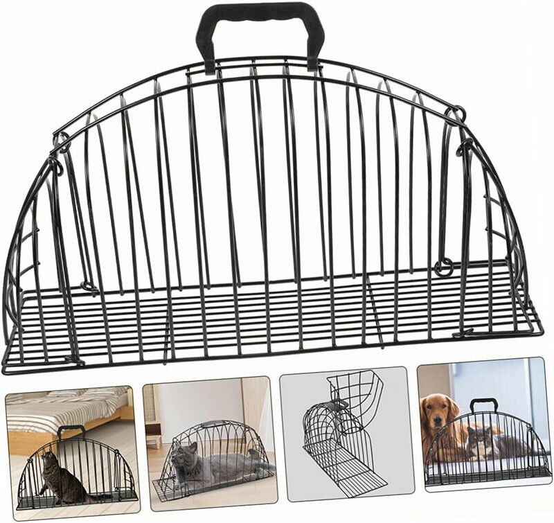 ＼今だけ★大感謝祭セール実施中！／ ペット用バスケージ 猫用ドライヤーボックス ポータブルブロードライヤー 通気性メッシュ 耐摩耗性 洗浄乾燥ケース