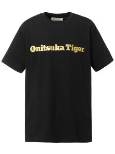 (U)ڸåסLOGO TEE Onitsuka Tiger ˥ĥ ȥåץ åȥT ֥å ۥ磻ȡ̵[Rakuten Fashion]