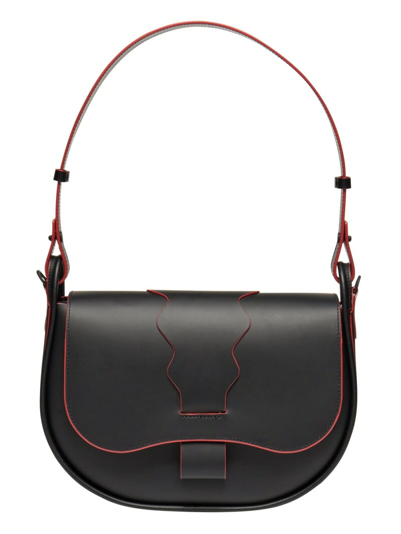 【公式ショップ】SHOULDER BAG Onitsuka Tiger オニツカタイガー バッグ ショルダーバッグ ブラック【送料無料】[Rakuten Fashion]