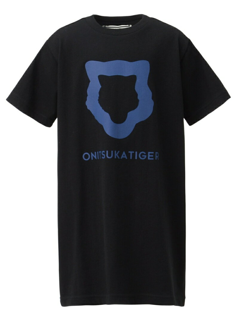 【公式ショップ】KIDS GRAPHIC TEE Onitsuka Tiger オニツカタイガー トップス カットソー・Tシャツ ホワイト ブラック【送料無料】[Rakuten Fashion]