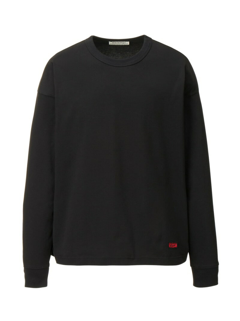【公式ショップ】LS TEE Onitsuka Tiger オニツカタイガー トップス カットソー・Tシャツ ブラック ホワイト【送料無料】[Rakuten Fashion]