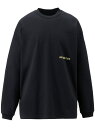 【公式ショップ】LS GRAPHIC TEE Onitsuka Tiger オニツカタイガー トップス カットソー・Tシャツ ブラック ホワイト【送料無料】[Rakuten Fashion]