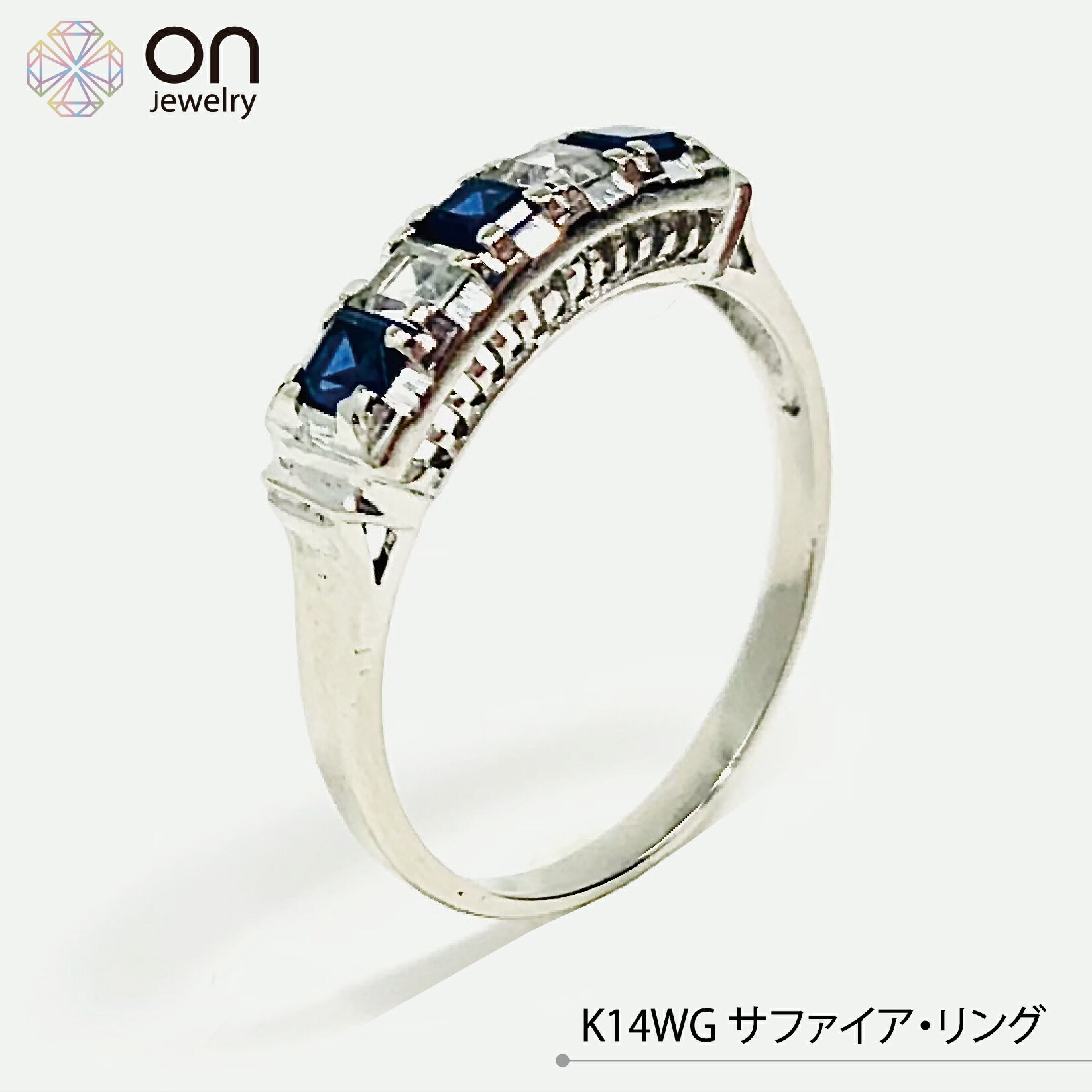 楽天市場】サファイア リング(金の純度K14)(指輪・リング 楽天市場】サファイア リング(金の純度K14)(指輪・リング