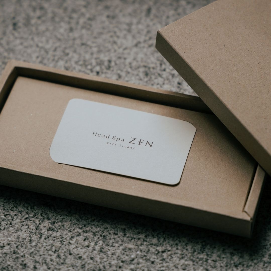 《1月限定10%オフ》Head Spa ギフトチケット【ZEN 深（しん）90分コース】銀座／完全個室／ヘッドスパ 体験ギフト プレゼント 誕生日 記念日 母の日 クリスマス(4.0)