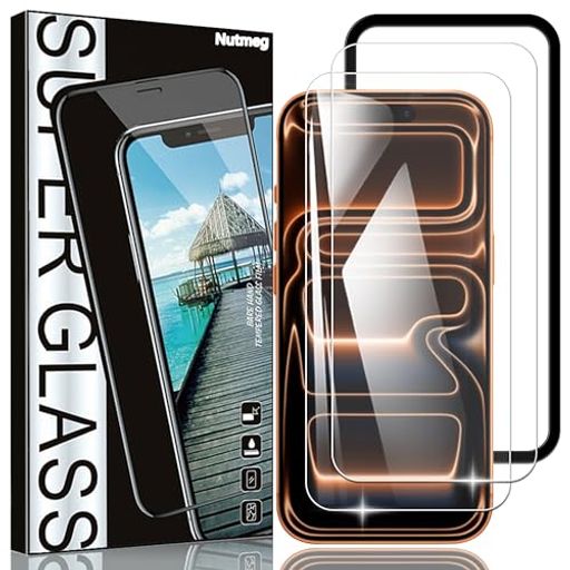 【対応機種】:iPhone 17 Pro Max 用の ガラスフィルム(2枚入り)+ ガイド枠付き 【日本製素材旭硝子製・耐衝撃性】:日本製旭硝子素材、9H硬度、またハードコーティング技術により、強度を普通より3倍以上アップしており、液晶画面をしっかりと保護する。ハードコーティング技術により外部からの衝撃をフィルムが吸収し、画面へのダメージを最低限まで抑えます 【飛散防止でさらに安心】:特殊な飛散防止設計により、万一割れてしまった際にも飛散することなく、高い安全性を実現します。本体に圧倒的なフィット感も実現しています。