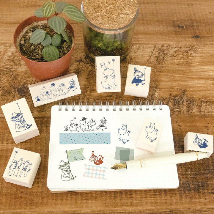 ★数量限定★ますてのあいぼう×ムーミンコラボ 30×45×20mm ビバリー マステのあいぼ...