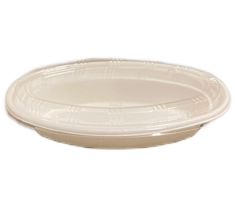 パルプモールド エコグルメ P017蓋付きセット(AP-214oc）（50枚入）弁当容器 使い捨て 弁当箱 燃える容..