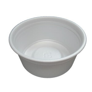 CF105-230 白無地 蓋付き セット [約230ml] （2000枚入）スープカップ みそ汁カップ SDカレーK26-22　にセットするカップ　フタ付き 中央化学 1