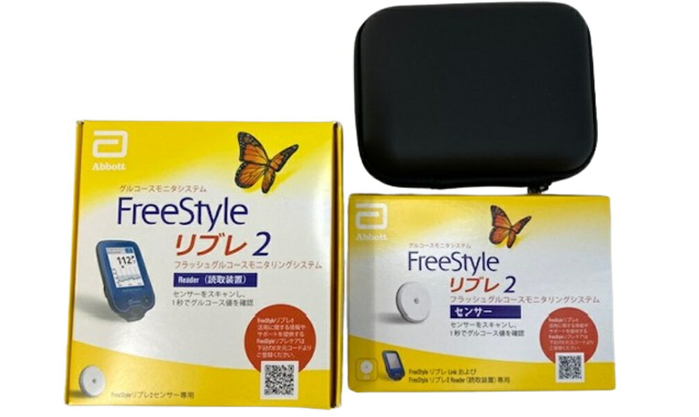 Abbott FreeStyle Libre フリースタイルリブレ2 センサー リーダー1台 選べるアラート機能 血糖値測定..