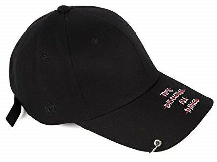 MACK BARRY T.D.A.T CURVE RING CAP BLACK 国内正規品 マクバリー キャップ　帽子 BTS　防弾少年団　ジミン　メンズ men's レディース lady's ユニセックス