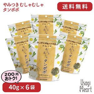 やみつき むしゃむしゃタンポポ 40g×6袋 カワイ たんぽぽ おやつ うさぎのおやつ うさぎ ミニウサギ ネザーランドドワーフ ホーランドロップ ロップイヤー うさぎ全般 大容量 うさぎ用品 ウサギ