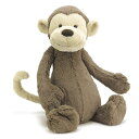 ジェリーキャット ファーストトイ Jellycat Bashful Monkey Huge パンダ ぬいぐるみ ふわふわ もこもこ 子ども 孫 大人 可愛い プレゼント おもちゃ 出産祝い 特大