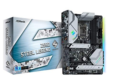 ASRock Intel 第10・11世代CPU(LGA1200)対応 Z590 チップセット搭載 ATXマザーボード 【国内正規代理店品】 Z590 Steel Legend