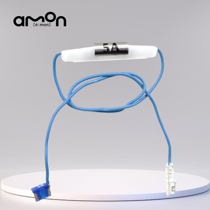 エーモン(amon) 低背ヒューズ電源 DC12V・60W/DC24V・120W 15Aヒューズ差替用 4941