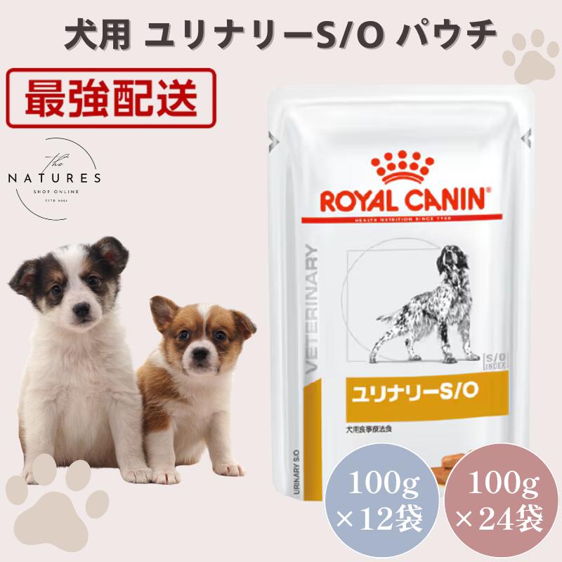 楽天市場】ロイヤルカナン ユリナリーs/o パウチ 犬 100g×24の通販
