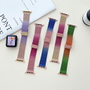 apple watch バンド マグネット レディース アップルウォッチ バンド 44mm 40mm 38mm 42mm 41mm 45mm Apple watch バンド series Ultra 8 7 6 5 4 3 2 1 se 磁気 装着簡単 無段階調