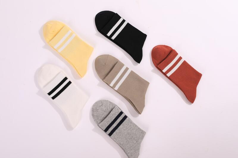 Socks - ボーダーソックス レディース 2026 靴下 ソックス 暖かい おしゃれ 大人かわいい 冷房対策 保温 防寒対策 冷え 冷え性対策 北欧 温かい 暖か靴下