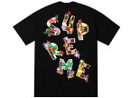 SUPREME シュプリーム トップス 24SS 新品 黒 Patchwork Tee パッチワーク Tシャツ BLACK Shaun Crawford ショーン・クロフォード