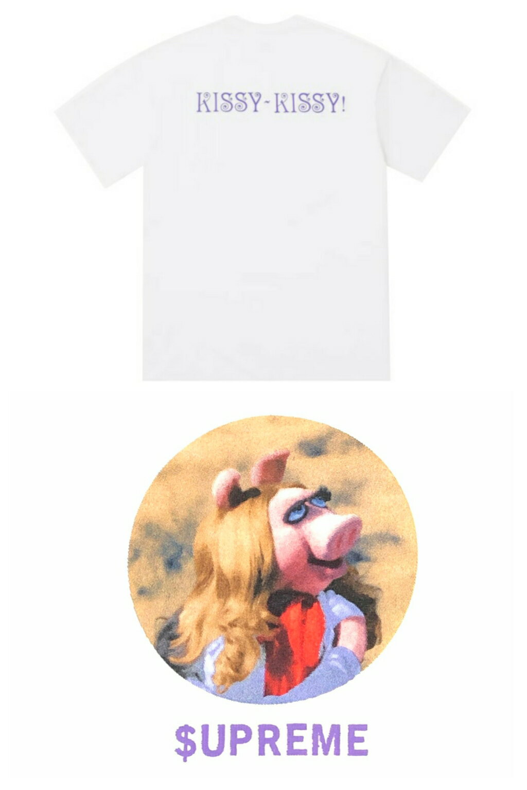 SUPREME シュプリーム Tシャツ トップス 24SS 新品 白 Miss Piggy Tee ミス・ピギー Tシャツ WHITE