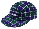 シュプリーム キャップ SUPREME 25SS 新品 グリーン Harris Tweed Camp Cap GREEN PLAID ハリス ツイード キャンプ...