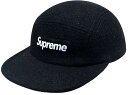 シュプリーム キャップ SUPREME 25SS 新品 黒 Harris Tweed Camp Cap BLACK ハリス ツイード キャンプ キャップ ボック...