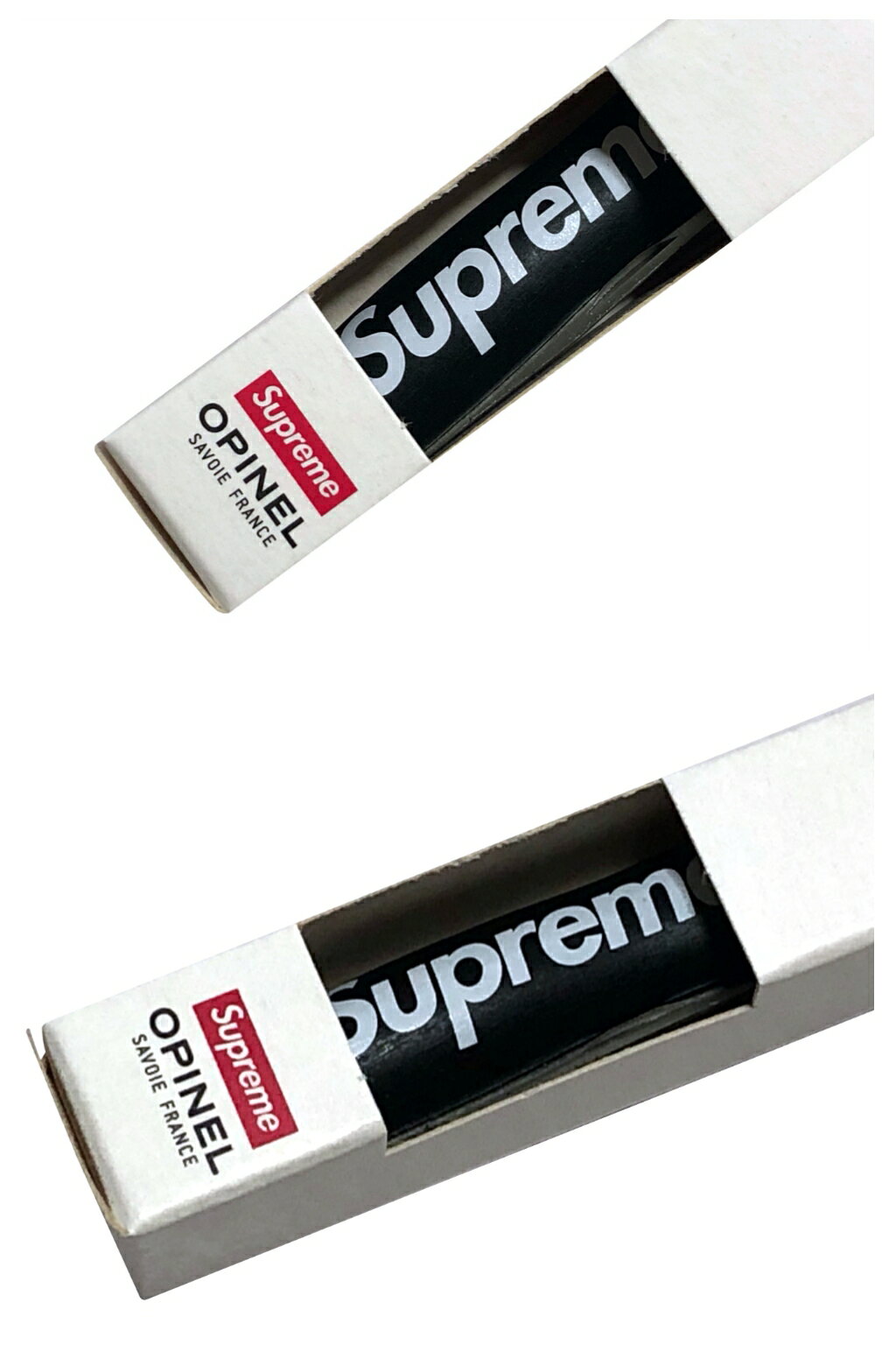 ONLY ONE STYLEのSUPREME シュプリーム 25AW 新品 黒 Supreme Opinel No. 4 Knife Keychain BLACK オピネル ナイフ キーチェーン キーホルダー ブラック 25FW｜アングル3