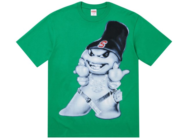乐天商城 - SUPREME シュプリーム Tシャツ トップス 25AW 新品 緑 Snowman Tee GREEN スノーマン Tシャツ グリーン 25FW