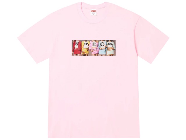 乐天商城 - SUPREME シュプリーム Tシャツ トップス 25AW 新品 ピンク Girls Tee LIGHT PINK ガールズ Tシャツ ライトピンク 25FW