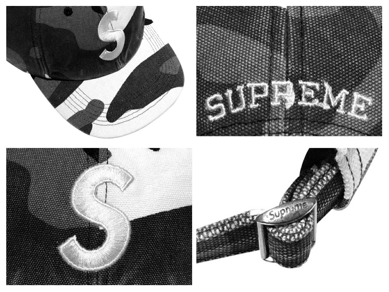 SUPREME シュプリーム キャップ 25AW 新品 カモ柄 Pigment Coated Canvas S Logo 6...