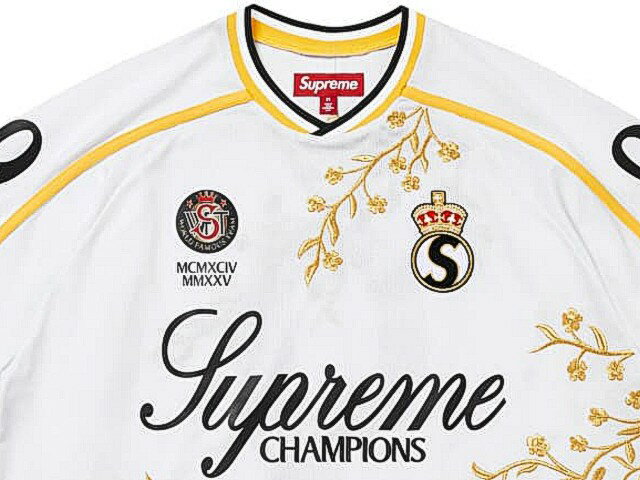 月末セール　supreme サッカーTシャツ　サッカーウェア ☆22SS WEEK20☆ Supreme Umbro Soccer Jersey (Supreme/Tシャツ