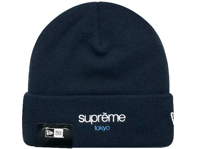 楽天市場】シュプリーム ビーニー ネイビーの通販