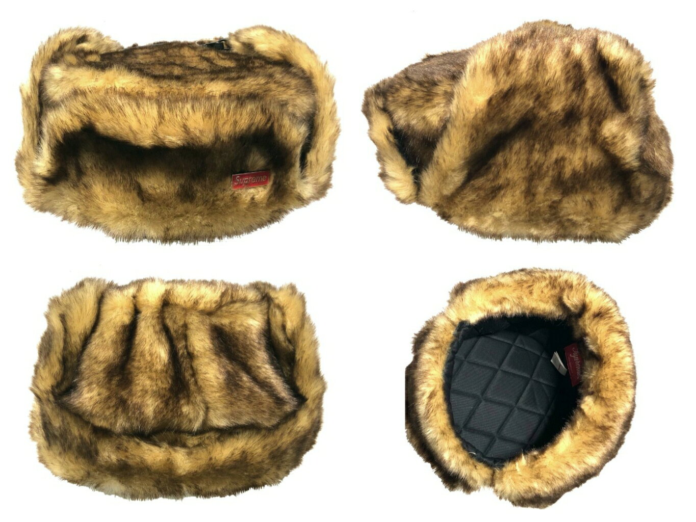 SUPREME シュプリーム 帽子 25AW 新品 茶 Ushanka Hat ウシャンカ ハット ロシア帽...