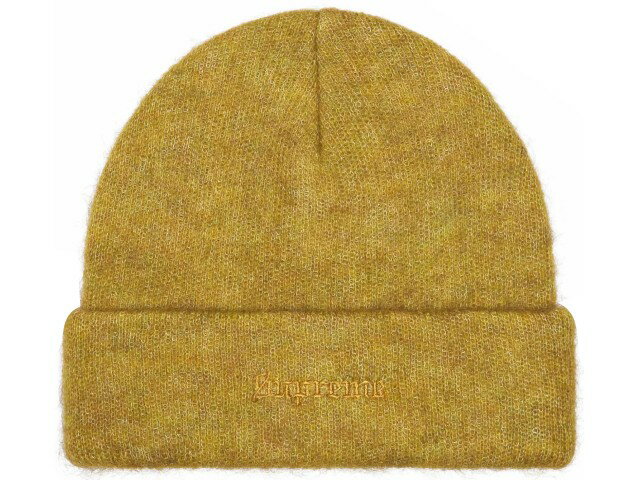 楽天市場】supreme ニット帽（カラーイエロー）（帽子｜バッグ・小物