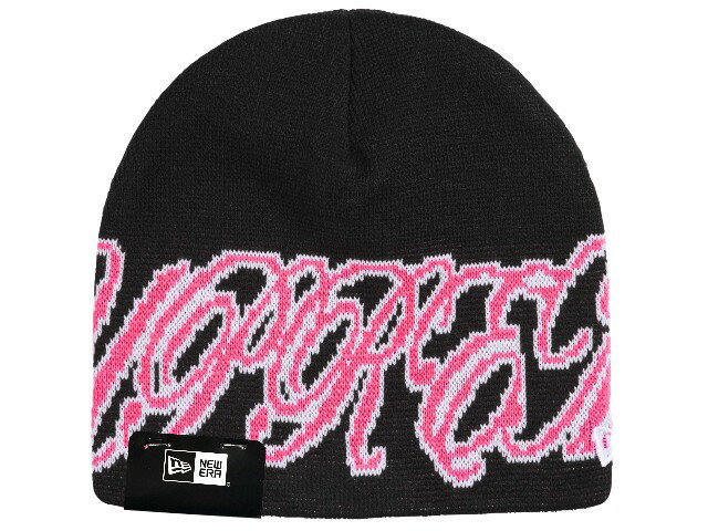 Rakuten - SUPREME シュプリーム ニューエラ コラボ ニット帽 26SS 黒 New Era Cursive Beanie BLACK ニューエラ カーシブ ビーニー ブラック シングル ロゴ