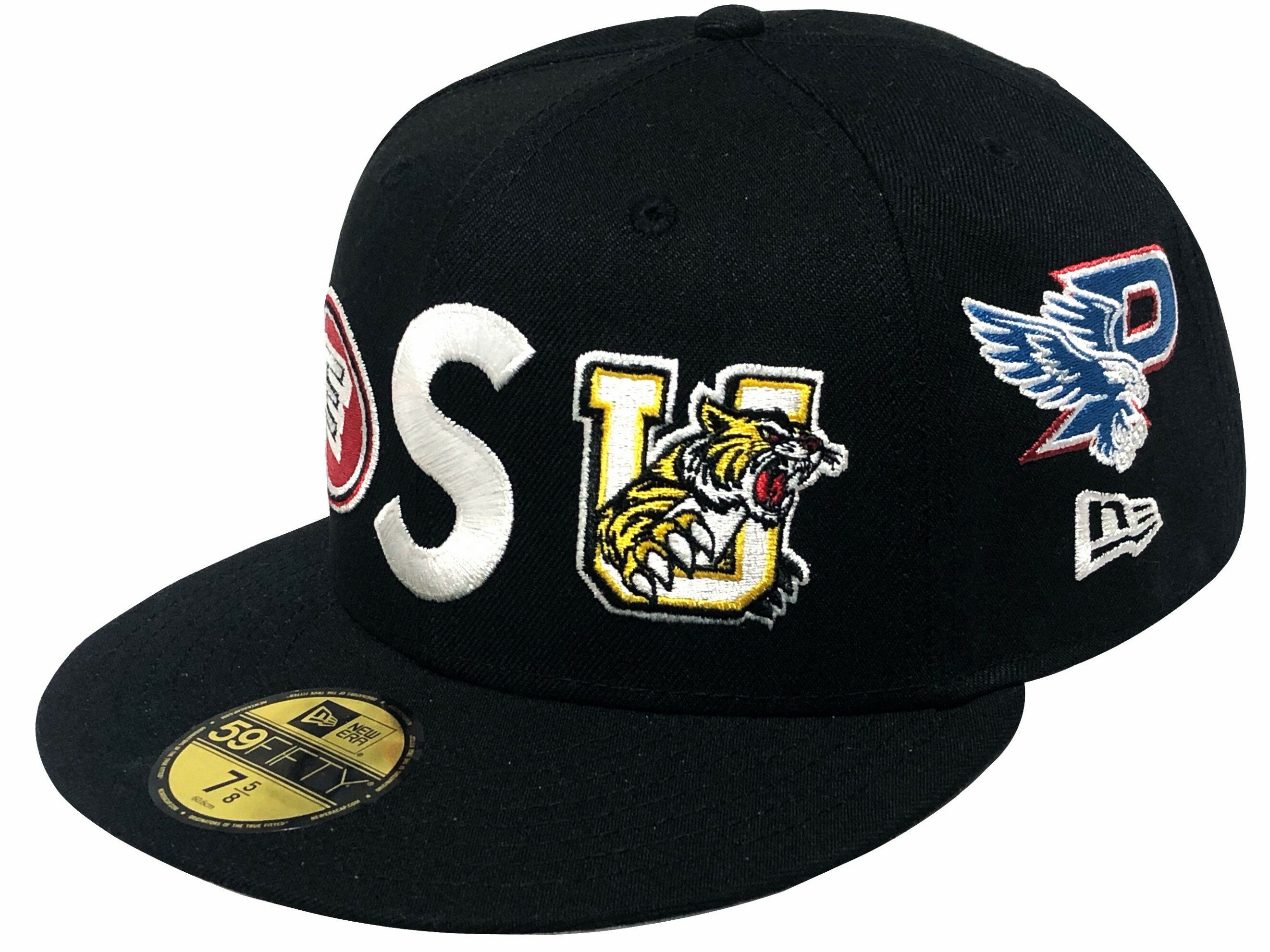 Rakuten - SUPREME シュプリーム キャップ ニューエラ コラボ 26SS 黒 SUPREME Mascots S Logo New Era CAP BLACK マスコット Sロゴ ニューエラ キャップ ブラック エスロゴ 刺繍