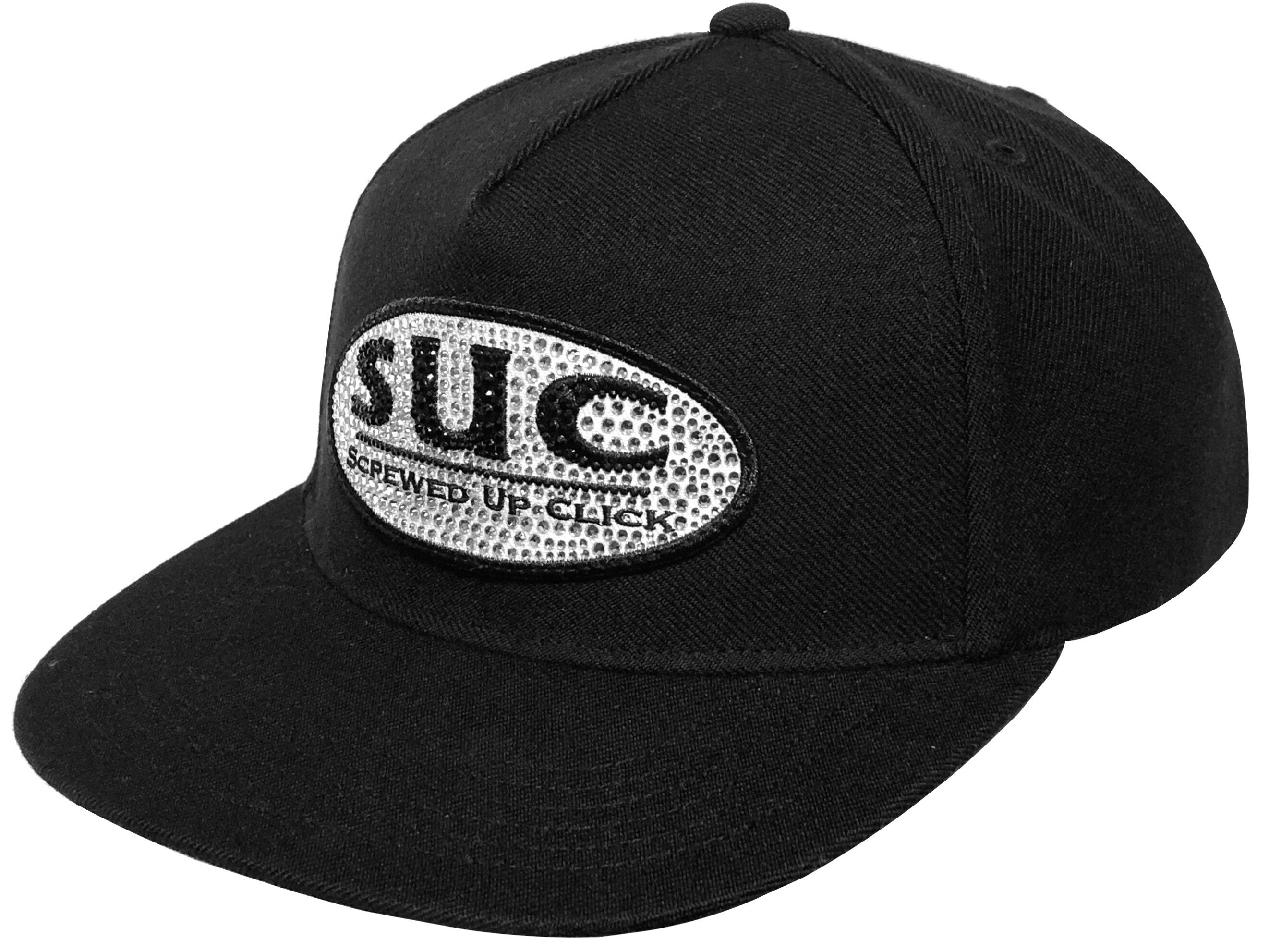 乐天商城 - SUPREME シュプリーム キャップ 26SS 新品 黒 DJ Screw SUC 5-Panel cap DJ スクリュー 5パネル キャップ ブラック BLACK スナップバック ラインストーン