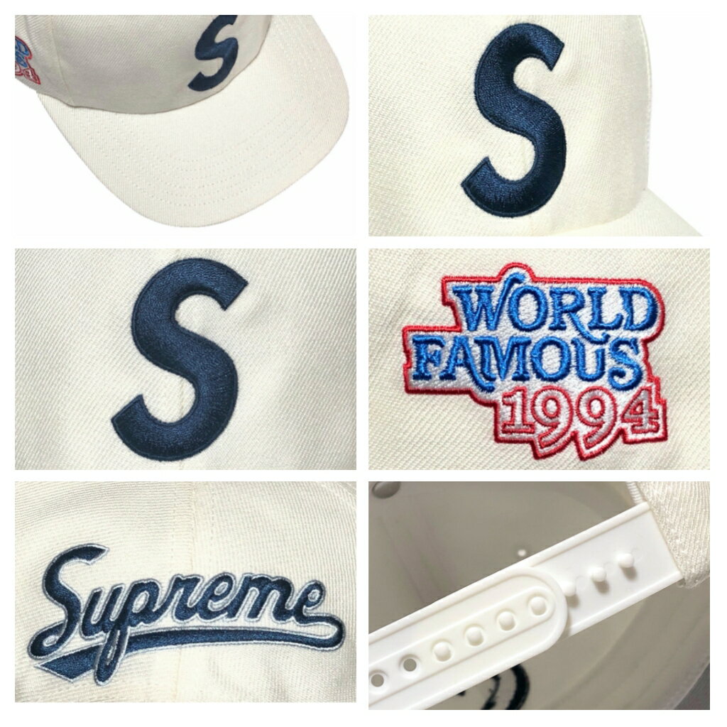 SUPREME シュプリーム キャップ 26SS 新品 白 World Famous S Logo 6-Panel CAP WH...