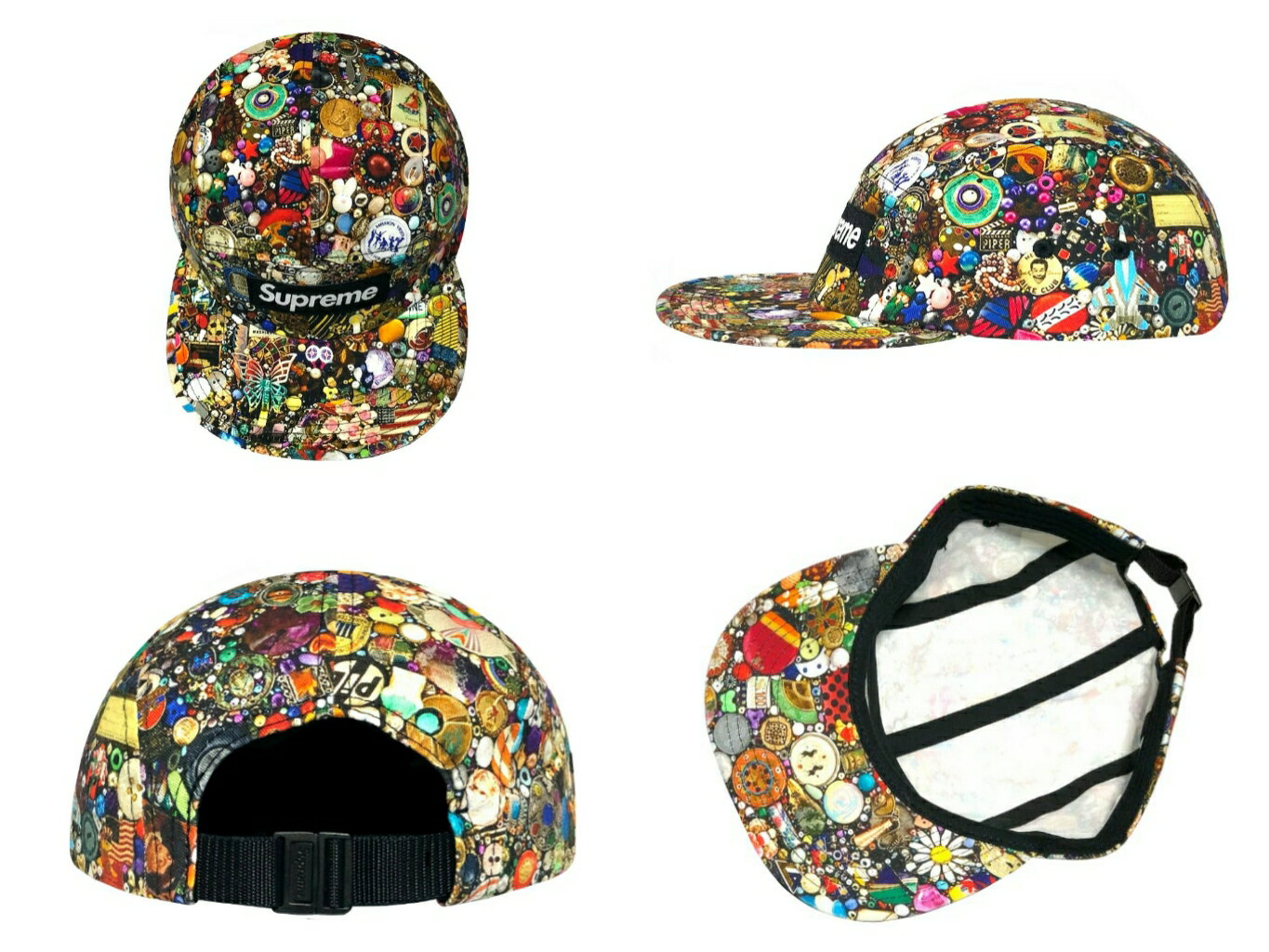 SUPREME シュプリーム キャップ 26SS 新品 マルチカラー Supreme x Mike Kelley Ca...