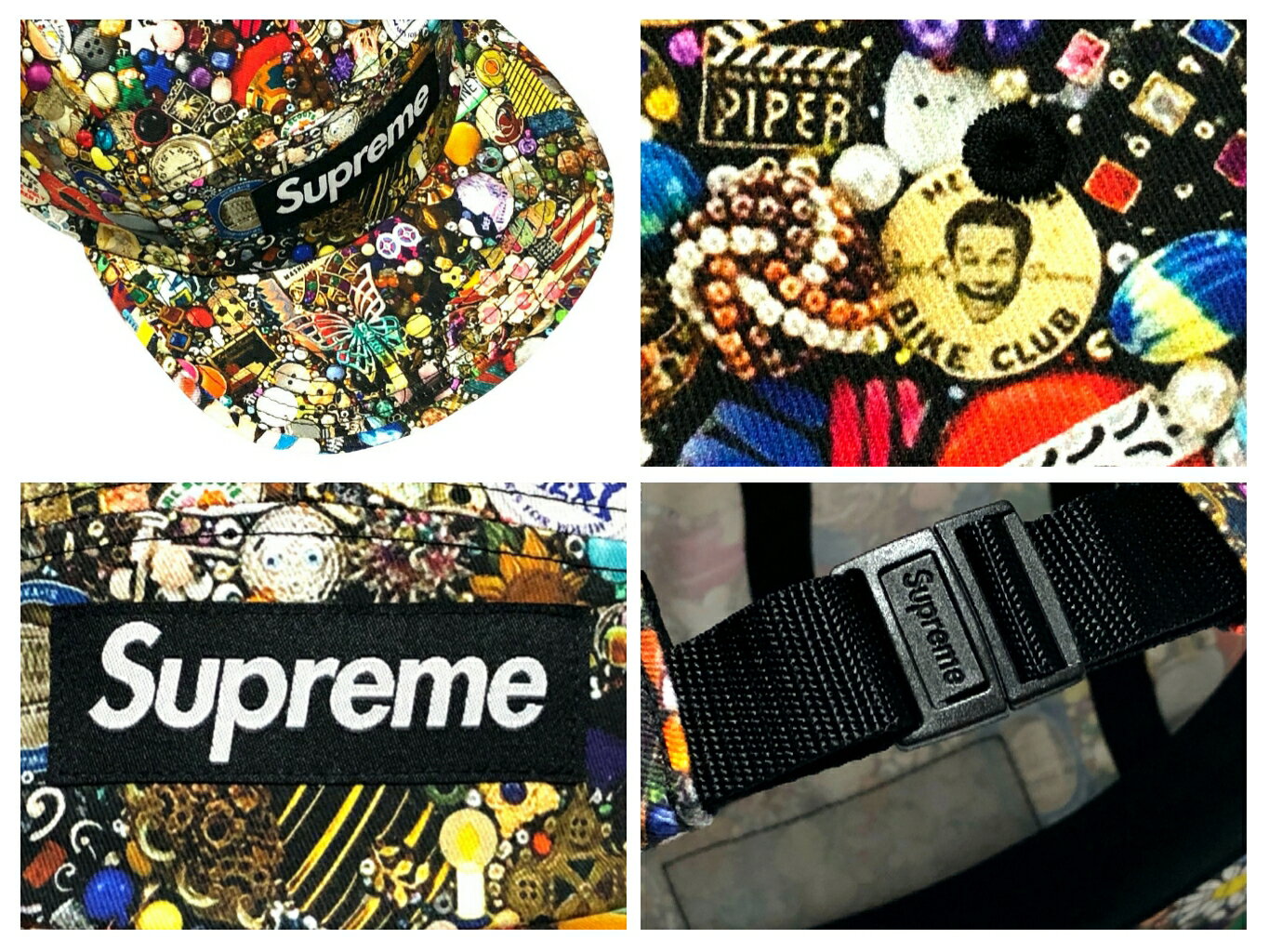 SUPREME シュプリーム キャップ 26SS 新品 マルチカラー Supreme x Mike Kelley Ca...