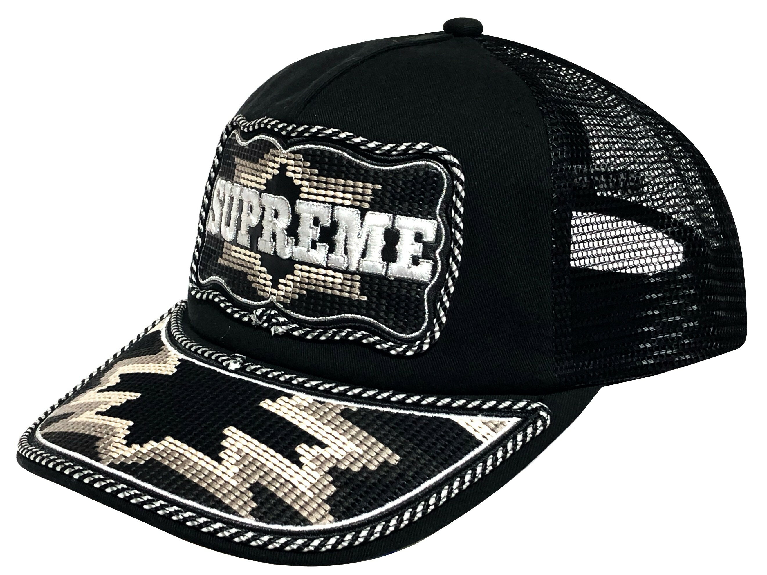 Supreme ブラック スナップバックキャップ Supreme - Snap Pocket Camp Cap - ParkSIDER