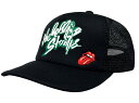 ヒステリックグラマー x ザ ローリング ストーンズ コラボ 23AW 新品 黒 THE ROLLING STONES Girl Sitting RS Logo Mesh Cap HYSTERIC GLAMOUR ガール シティング RS ロゴ メッシュ キャップ ヒスガール BLACK