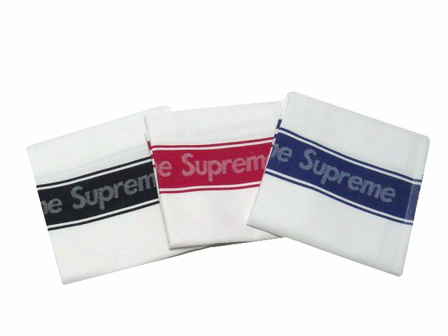 楽天ONLY ONE STYLESUPREME シュプリーム 19SS 新品 Dish Towels （Set of 3） キッチンタオル　3枚セット