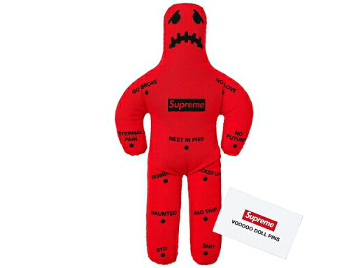 SUPREME シュプリーム 19AW 新品 赤 Voodoo Doll ブードゥードール 人形 RED レッド SUPREME シュプリーム 19AW 新品 赤 Voodoo Doll ブードゥードール 人形 RED レッド