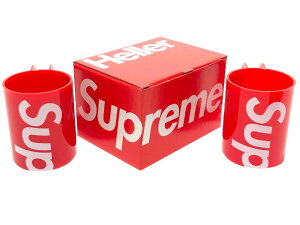 SUPREME シュプリーム 20SS 新品 赤 マグカップ ヘラ—　マグ Heller Mugs (Set of 2) 2個セット RED コップ