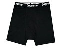 SUPREME シュプリーム ヘインズ 新品 黒 ボクサーパンツ 1枚 Hanes Boxer Briefs 下着 アンダーウェアー バラ売り BLACK