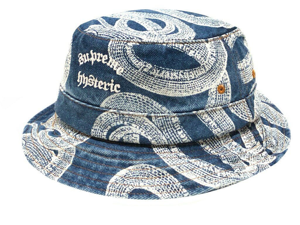 気質アップ Supreme シュプリーム Hysteric Glamour ヒステリックグラマー コラボ 21ss 新品 インディゴ ブルー Snake Denim Crusher Hat バケハ スネーク デニム クラッシャー ハット ポイント10倍 Www gedmx Com 気質アップ Supreme シュプリーム Hysteric Glamour ヒステリックグラマー コラボ 21ss 新品 インディゴ ブルー Snake Denim Crusher Hat バケハ スネーク デニム クラッシャー ハット ポイント10倍 Www gedmx Com
