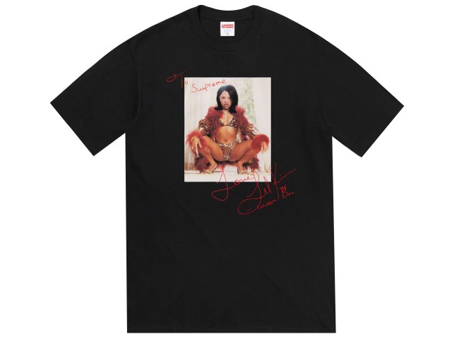 シュプリーム SUPREME シュプリーム 22SS 新品 黒 Lil Kim Tee リルキム プリント Tシャツ BLACK ブラック