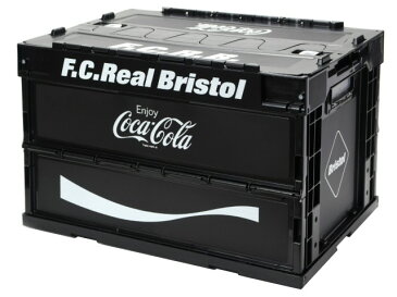 F.C.Real Bristol エフシーレアルブリストル コカ・コーラ コラボ 20SS 新品 黒 COCA-COLA FOLDABLE CONTAINER コンテナ ボックス 折りたたみ　BLACK　FCRB SOPHNET.